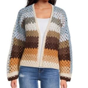Elan Crochet Cardigan
